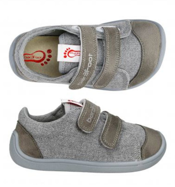 3F Bar3foot Sneakers Elf Denver Naturar 3BE29N/4RR Grey
