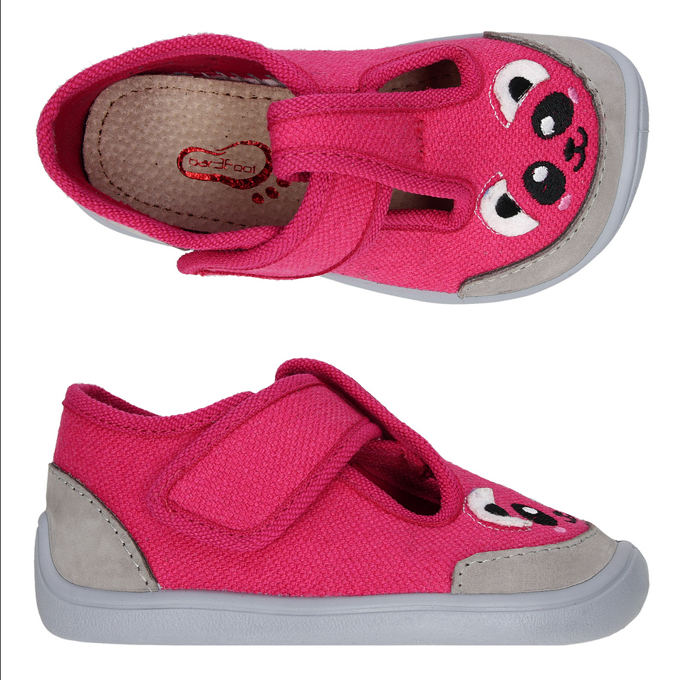 3F Bar3foot balerinki/ kapcie Pink PANDA