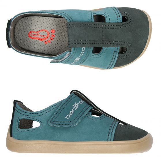 3F Bar3foot sandałi Elf Santos Navy Blue 3BE15/4