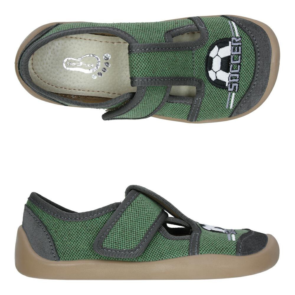 3F Bar3foot  kapcie M-NEVADA Green Soccer (Modell SLIM))