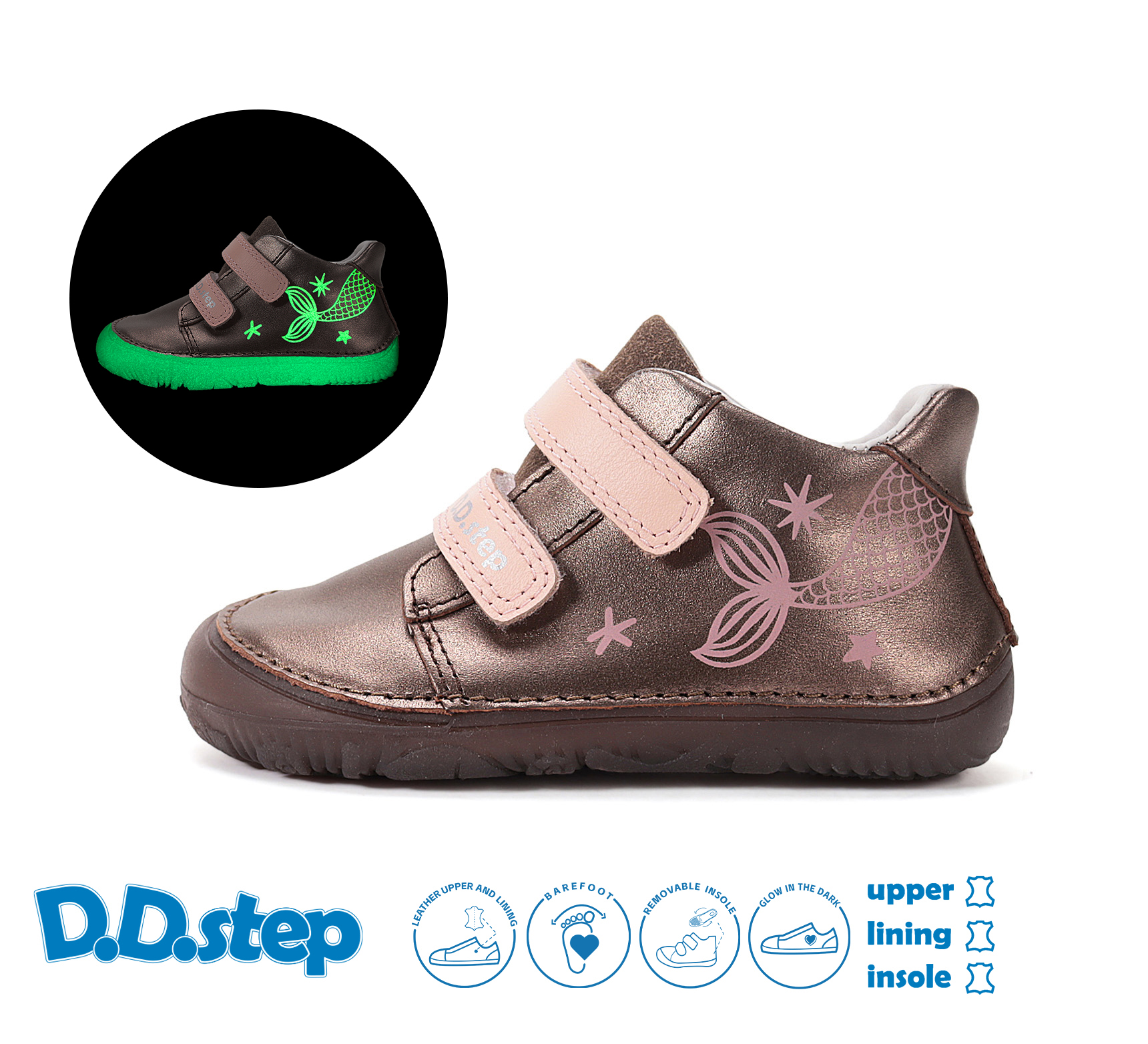D.D. Step Marine Buty Przejściowe Chocolate